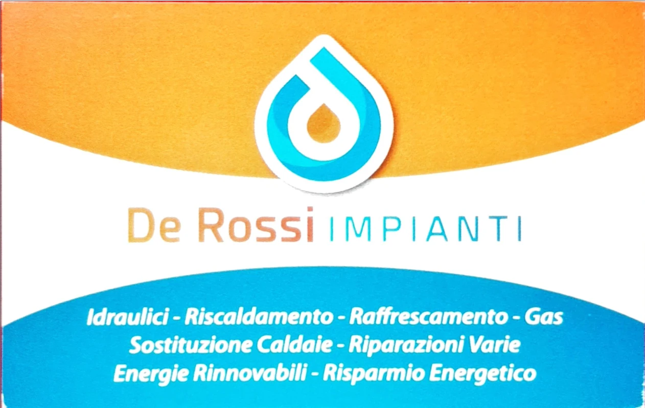 Logo De Rossi Impianti — Idraulico Vigasio